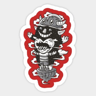 imaginary friend Sticker